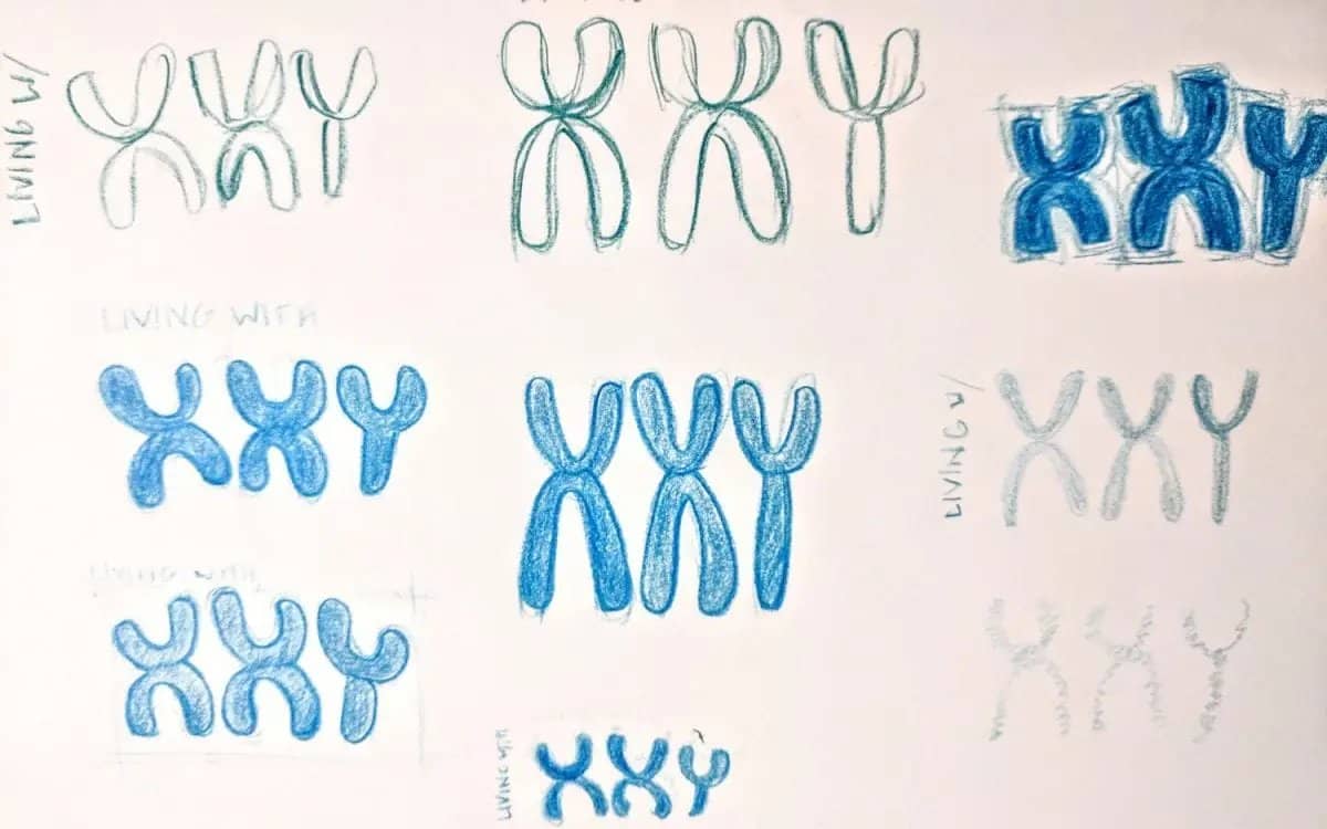 A human-friendly logo for Klinefelter Syndrome Awareness