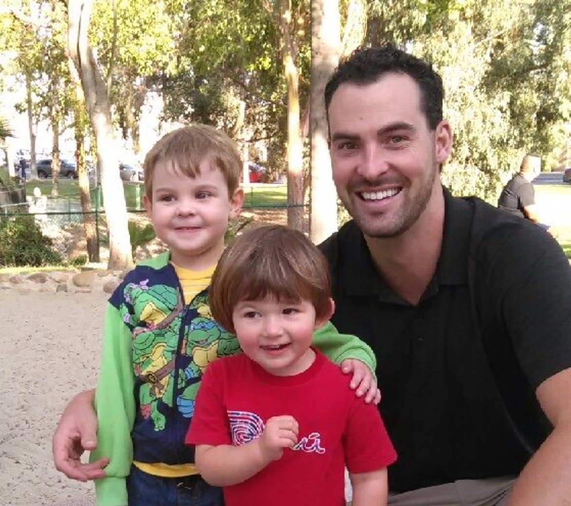 Ryan with 2 kids